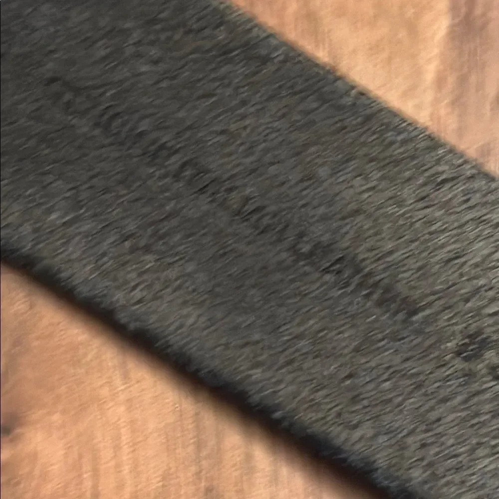 Express Men's Black Leather Belt - 38